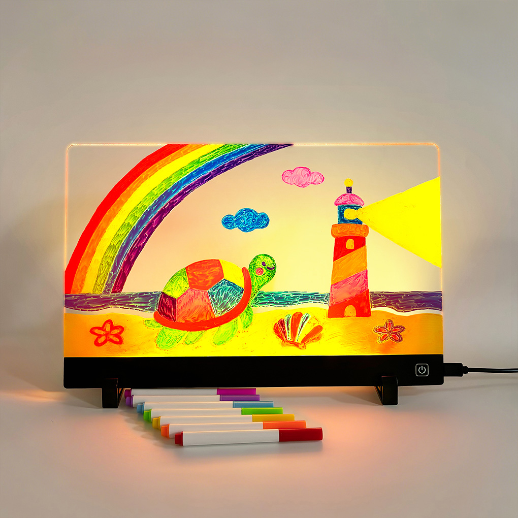 Kids Education Fun - Kids Drawing Board Reusable LCD Tablet