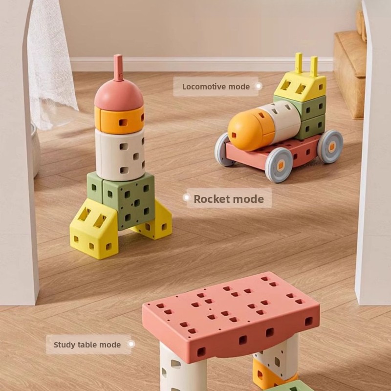 Kids Education Fun - Large Building Block Car for Kids,Educational