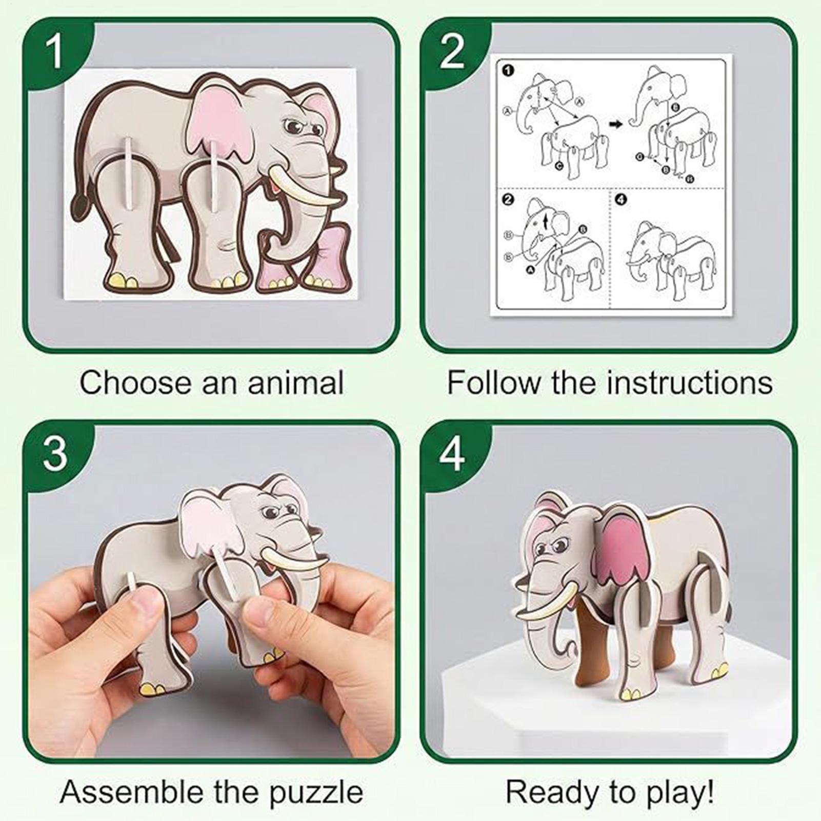 Kids Education Fun - 3D Cartoon Puzzles For Kids 7