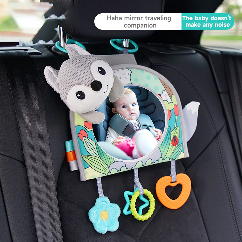Kids Education Fun - Baby Car Seat Mirror Toys Kids