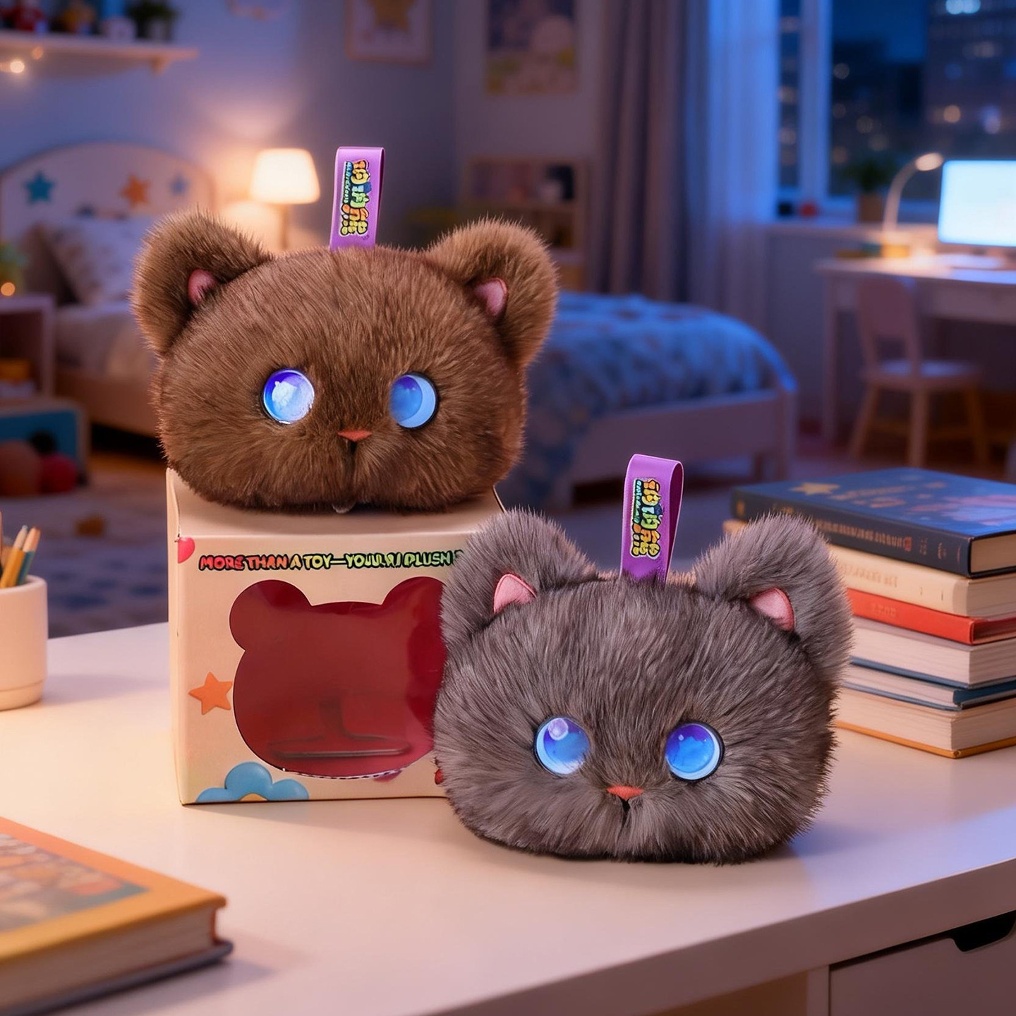 Kid Educational - Tobot AI Plush Cat Toy Interactive