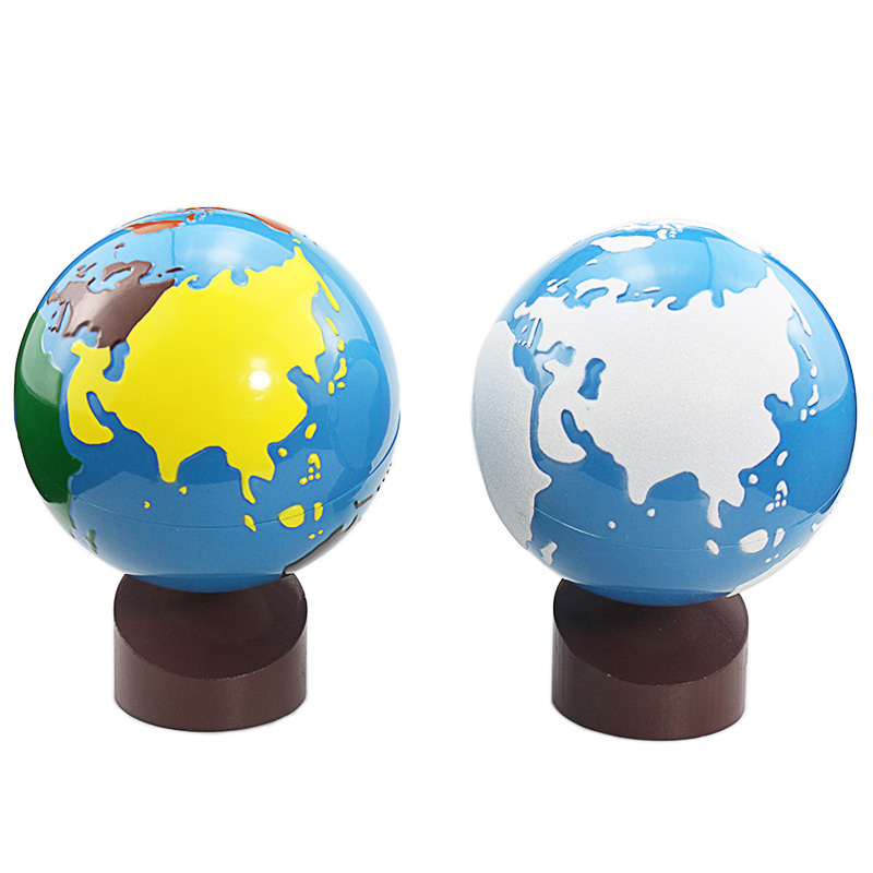 Educational Globe For Kids - Montessori Địa Lý Đồ Chơi Địa