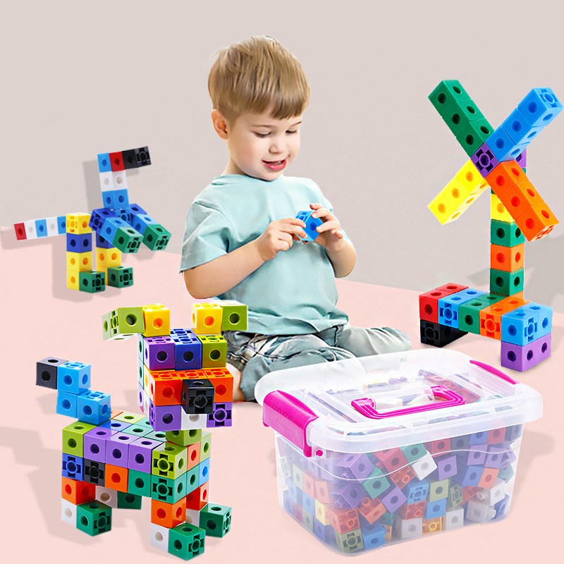 Math Manipulative Set - Math link Cubes Set of 100