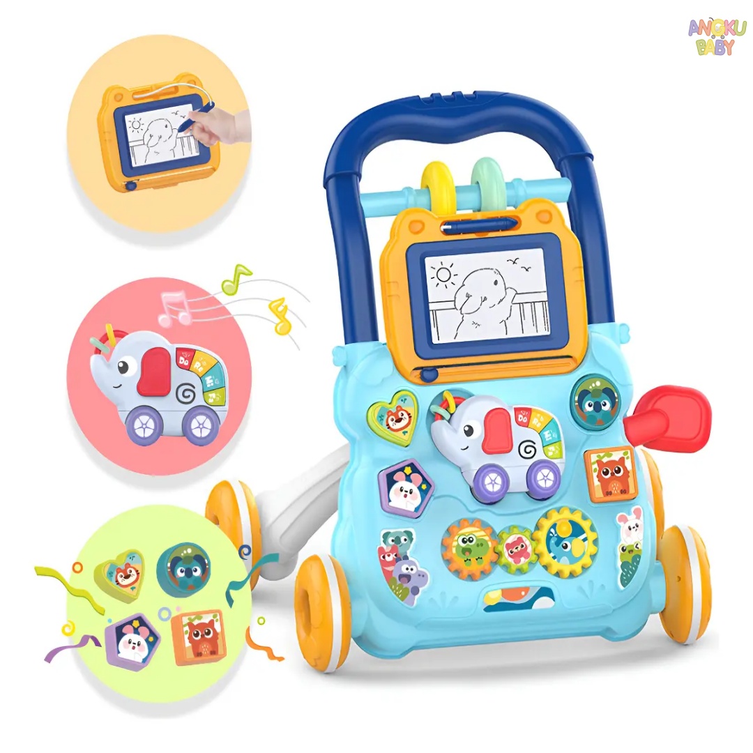 Kids Education Tips - Early Educational Baby Walker with Removable