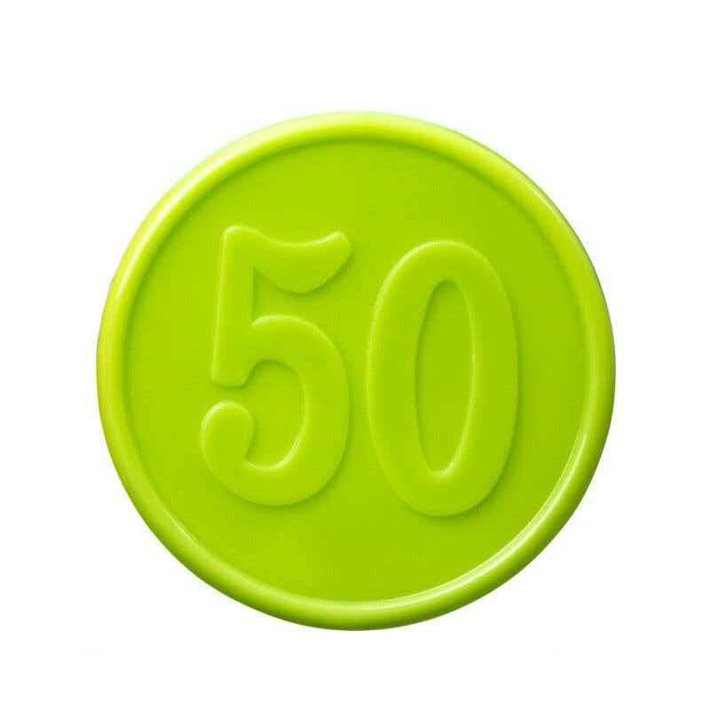 40PCS Poker Chips With Numbers - đánh giá và giá Math Manipulative Set