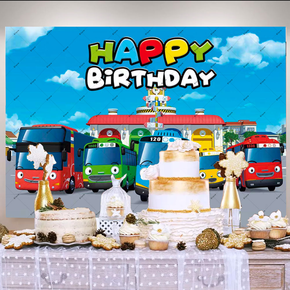 Cartoon Anime The Little Bus K - đánh giá và giá Kids Education Banner