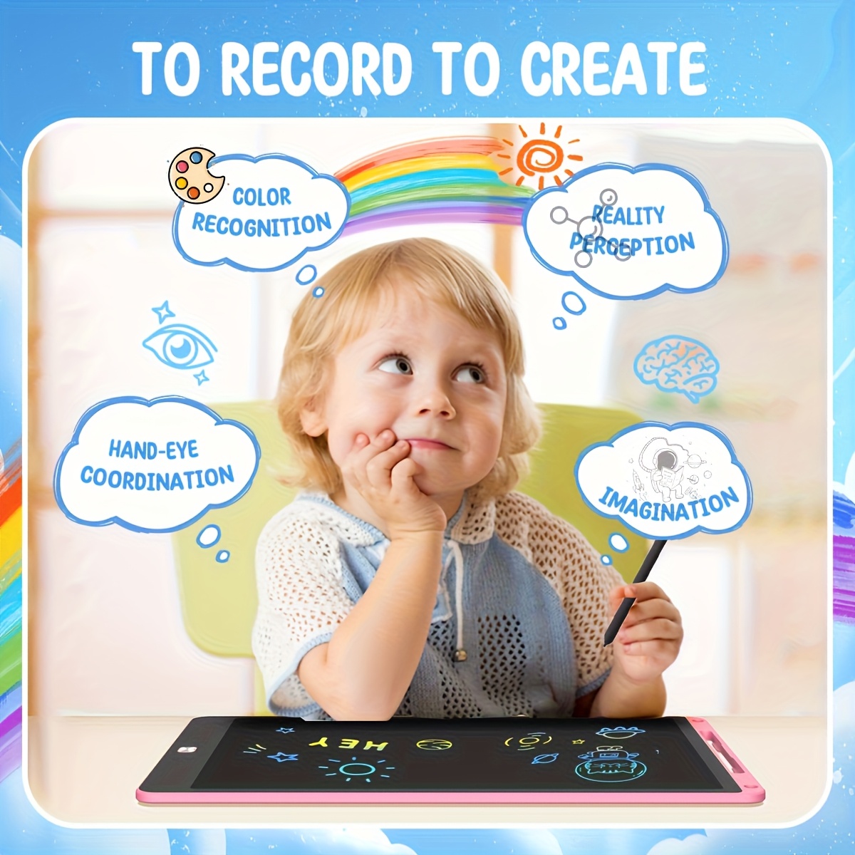 30pcs of 8.5 Inch LCD Drawing  - đánh giá và giá Kids Education Tablets
