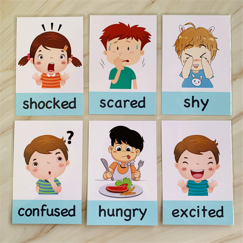 14pcs Montessori Baby English  - đánh giá và giá Kids Education Card