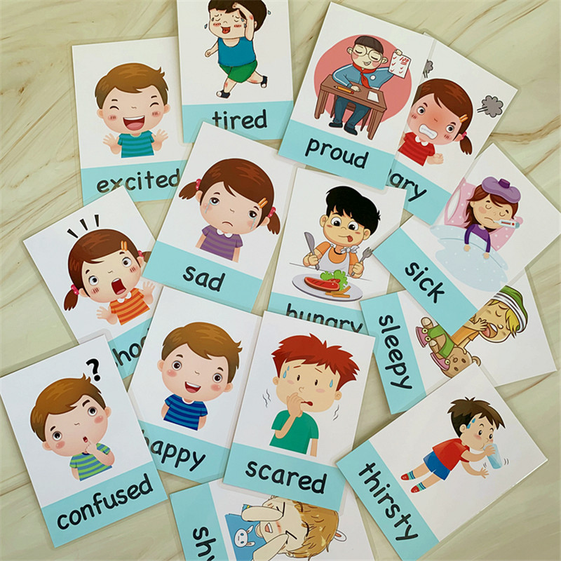 14pcs Montessori Baby English  - đánh giá và giá Kids Education Card
