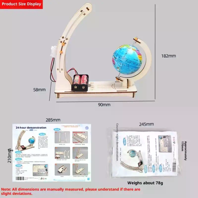 DIY 1 Set Earth Model Science  - đánh giá và giá Educational Globe For Kids