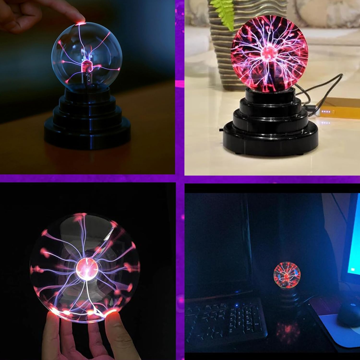 Plasma Ball Lamp, Activated St - đánh giá và giá Globe Interactive Light