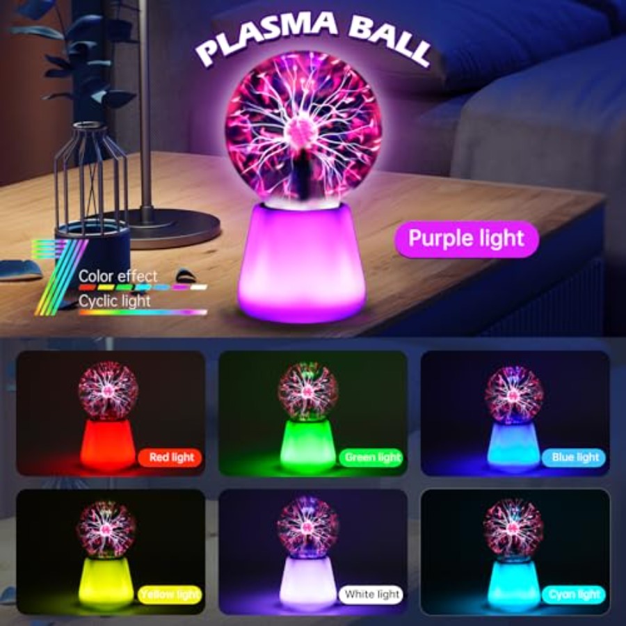 Plasma Ball Lamp Interactive T - đánh giá và giá Globe Interactive Light
