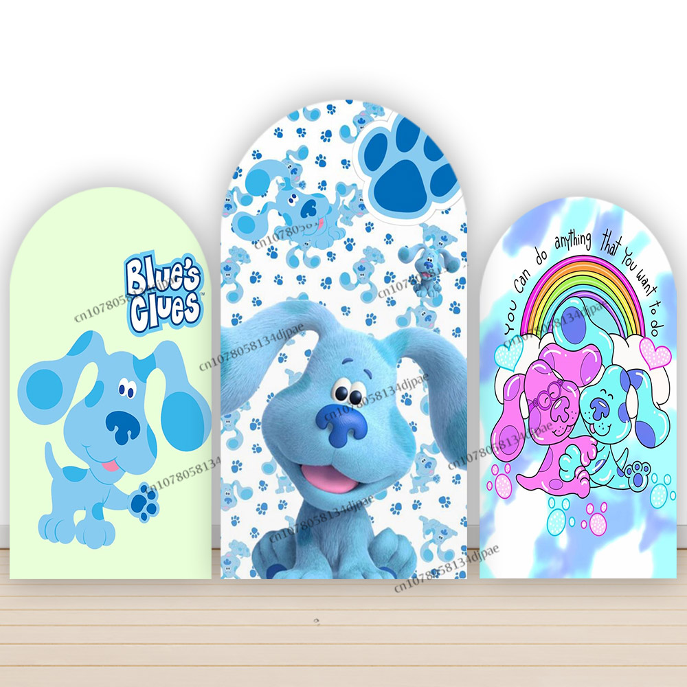 Blue Clues Arch Backdrop Photo - đánh giá và giá Kids Education Banner