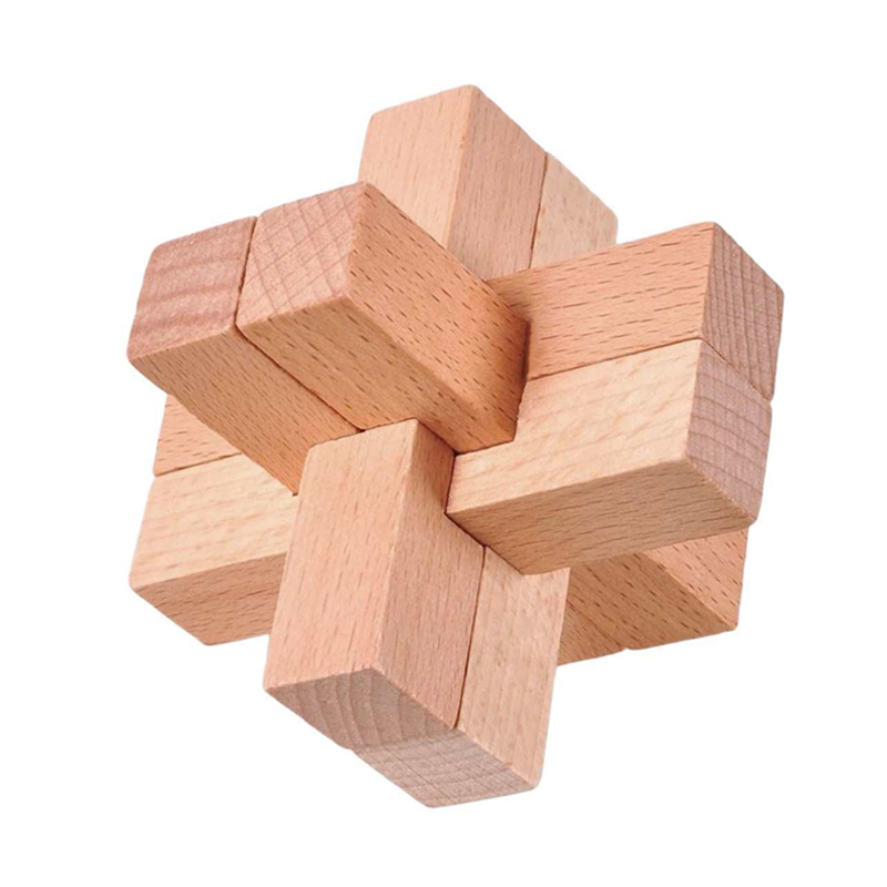 Wooden Luban Puzzle for Adults - đánh giá và giá Kids Education Fun