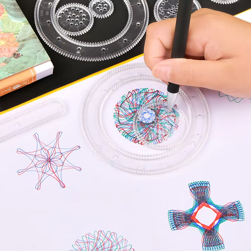 Funny Spirograph Drawing Toys  - đánh giá và giá Kids Education Template