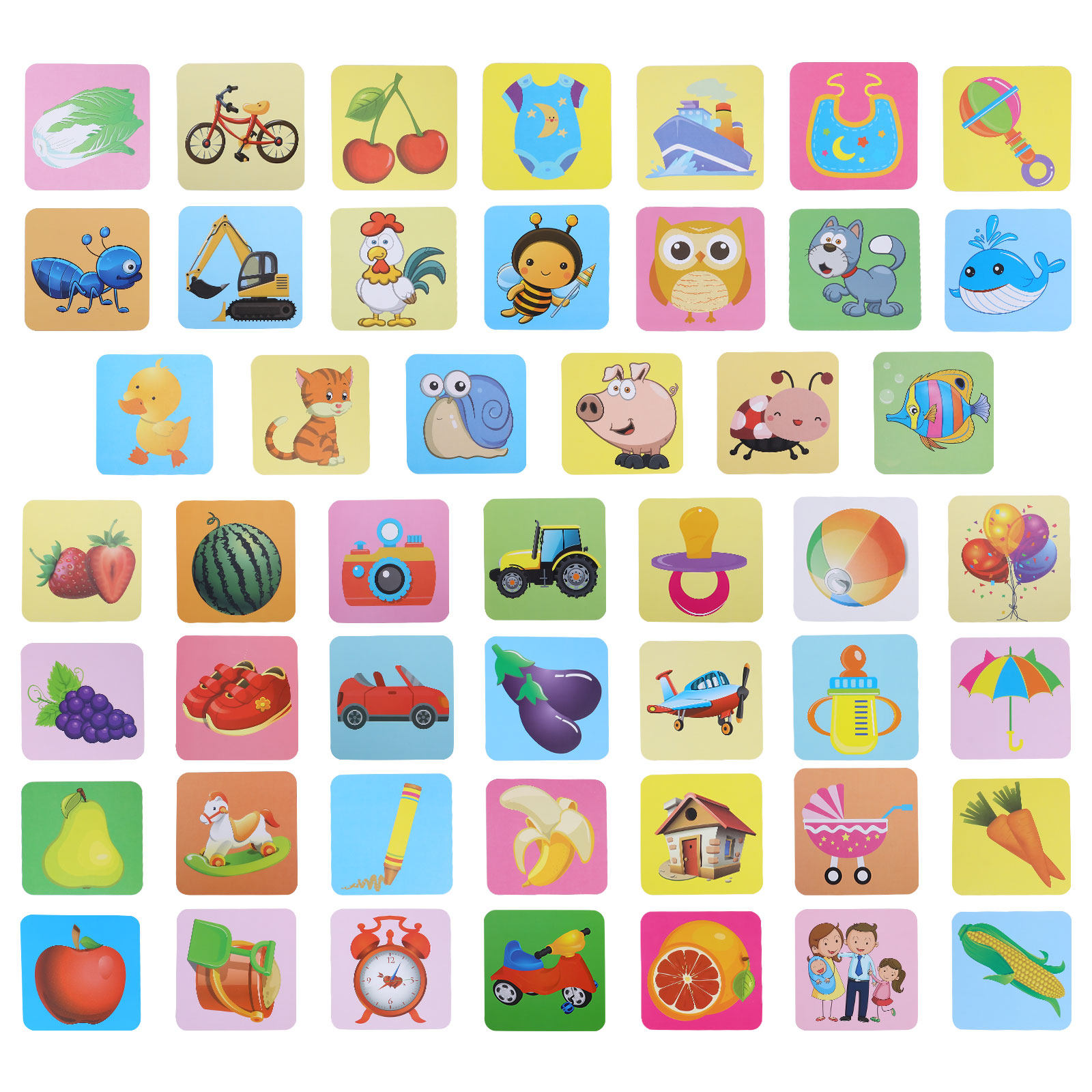 Visual Stimulus Cards Color Re - đánh giá và giá Kids Education Fun