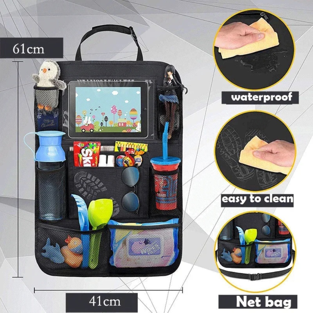 Car Seat Back Organizer 9 Stor - đánh giá và giá Kids Education Tablets