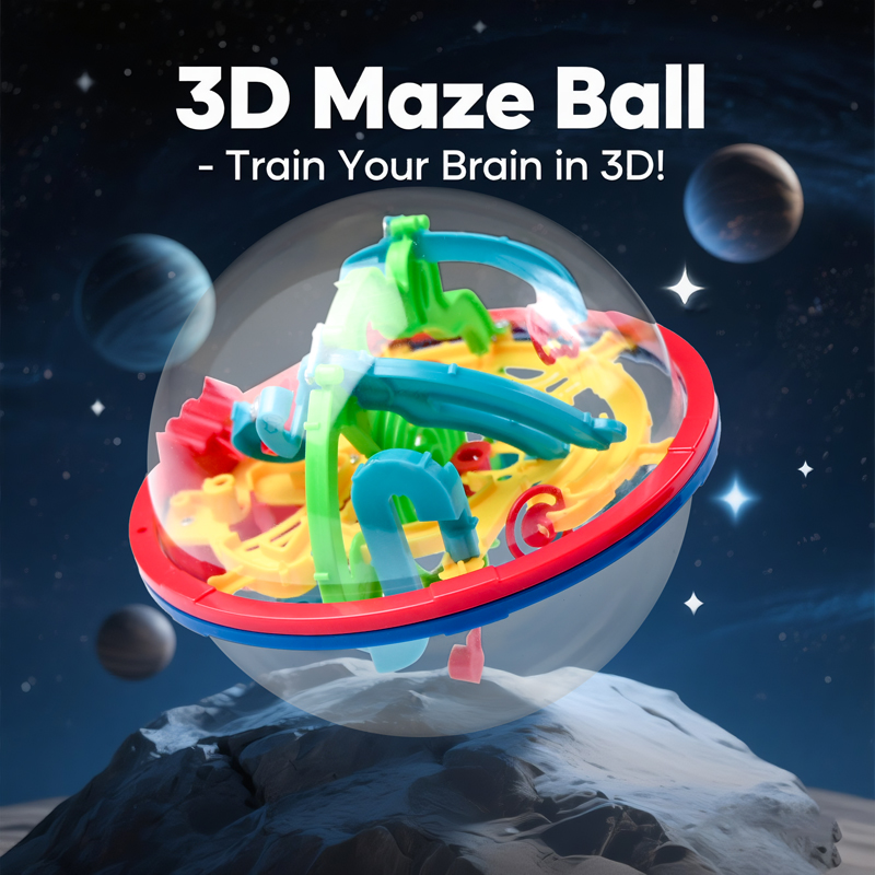 3D Magic Ball Labyrinth Brain  - đánh giá và giá Educational Globe For Kids