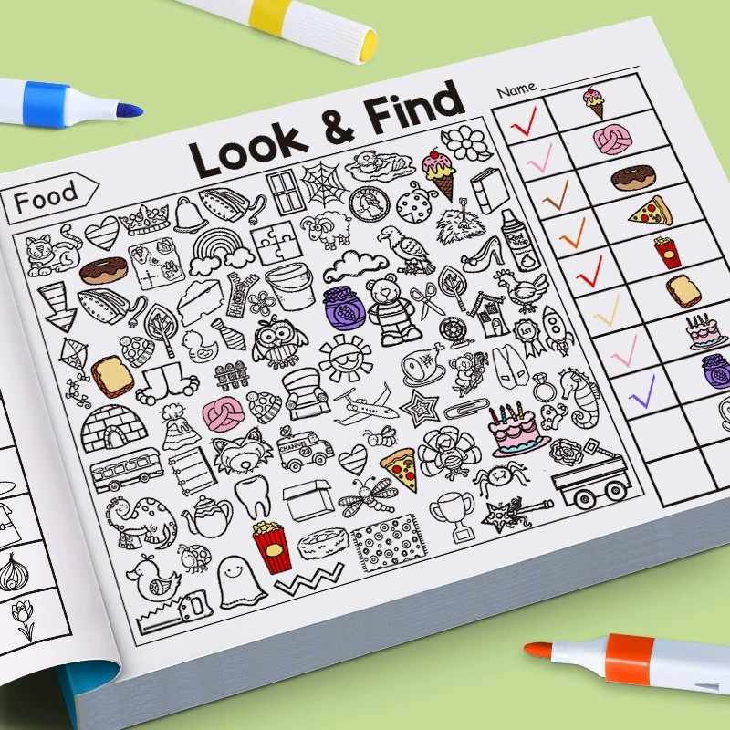 Look And Find Coloring Book fo - đánh giá và giá Kid Educational
