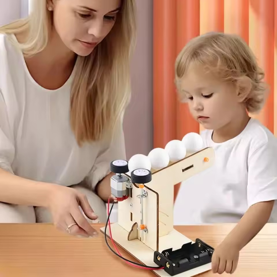 DIY Automatic Ball Server Mach - đánh giá và giá Kinetic Kids Education