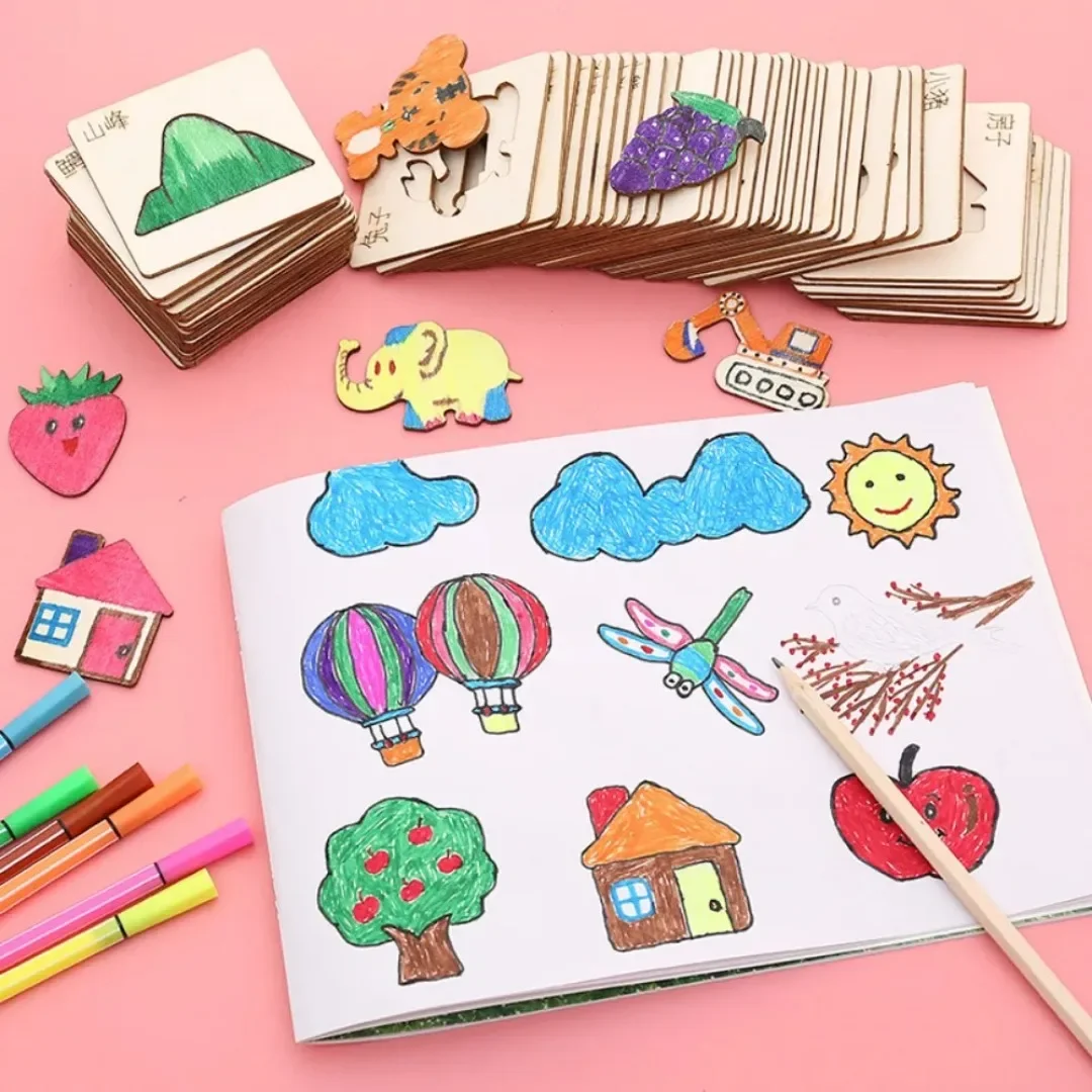 20PCS Montessori Wooden Drawin - đánh giá và giá Kids Education Template