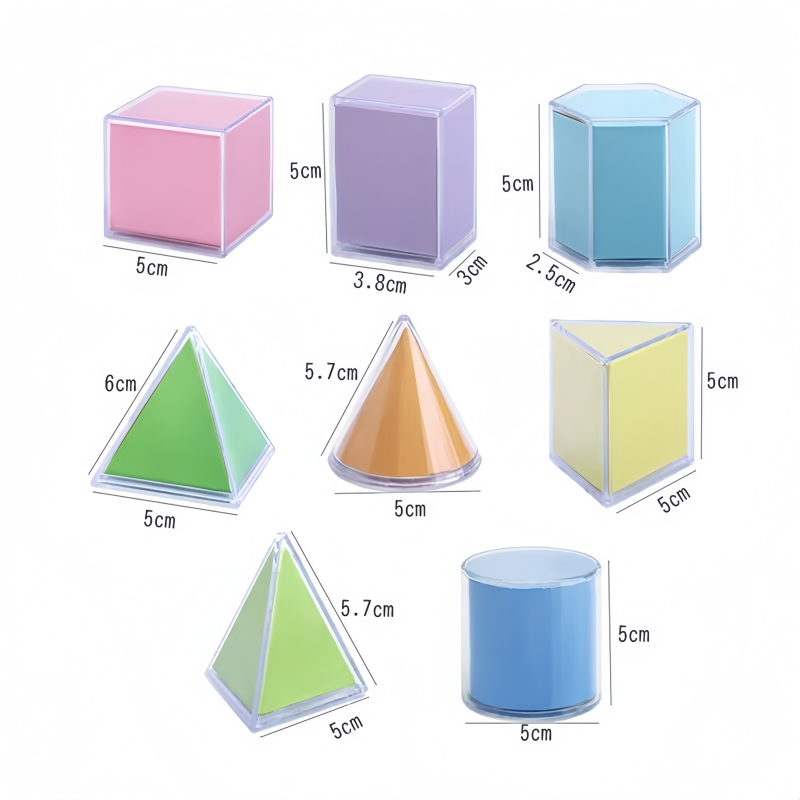 8Pcs Montessori Math Transpare - đánh giá và giá Math Manipulative Set