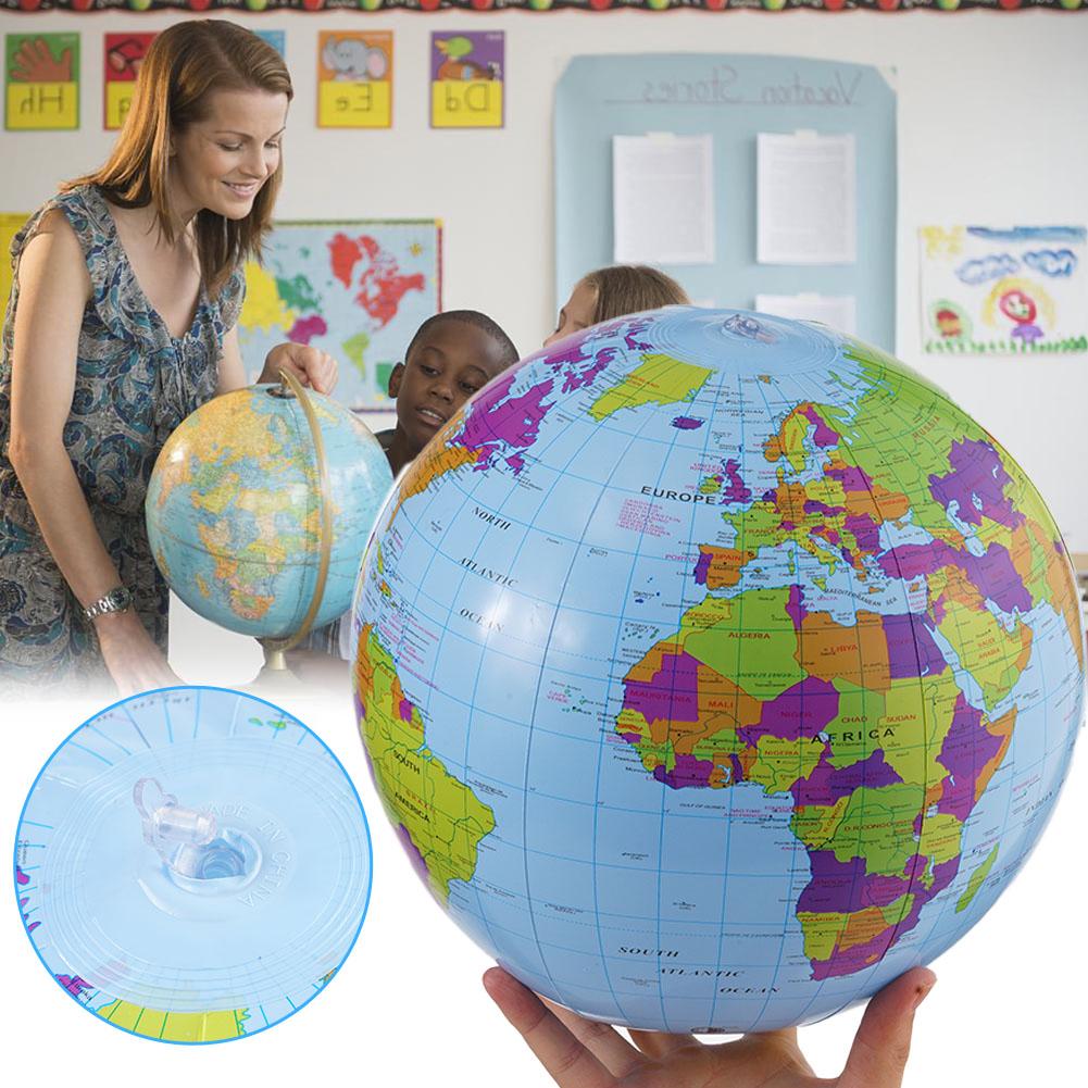 12/16Inch Inflate Globe Beach  - đánh giá và giá Educational Globe For Kids