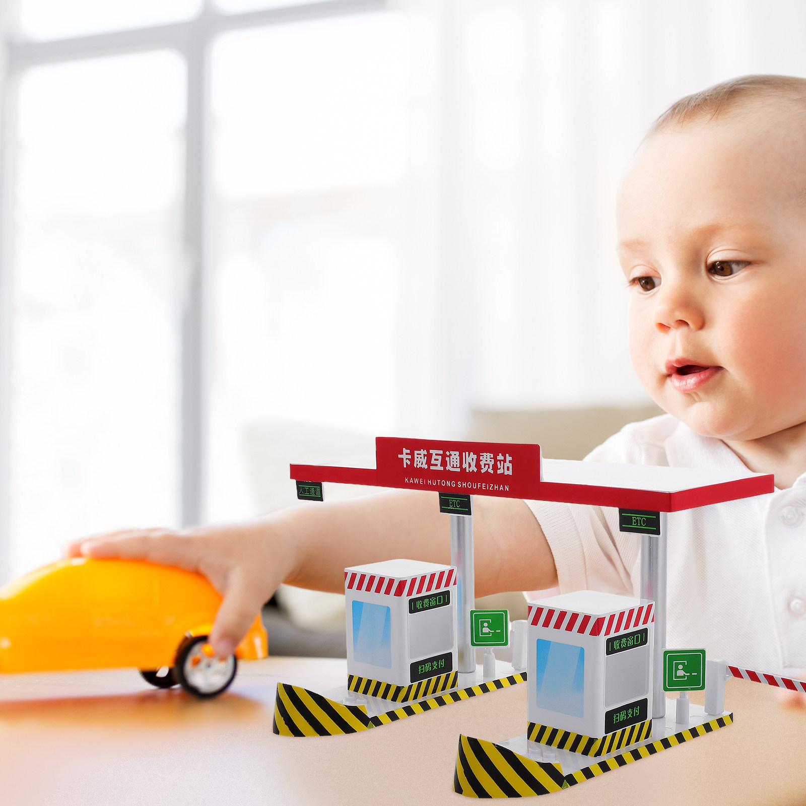 Plastic Toll Booth Playset Hig - đánh giá và giá Kids Education Fun