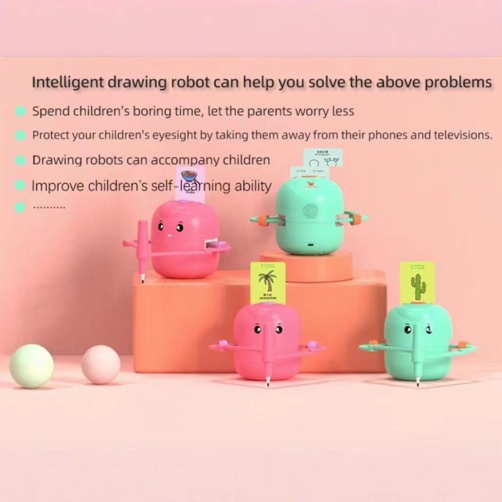 Drawing Robot for Kids Interac - đánh giá và giá Kid Educational