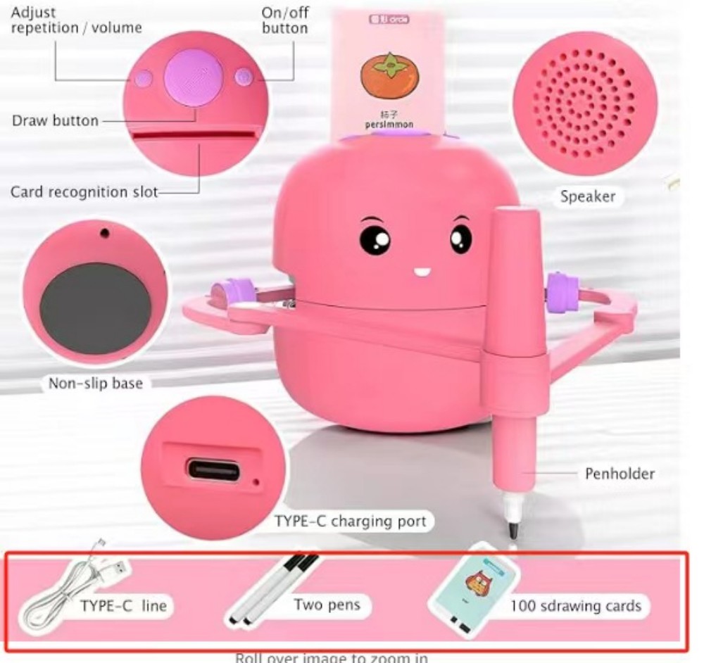 Drawing Robot for Kids Interac - đánh giá và giá Kid Educational