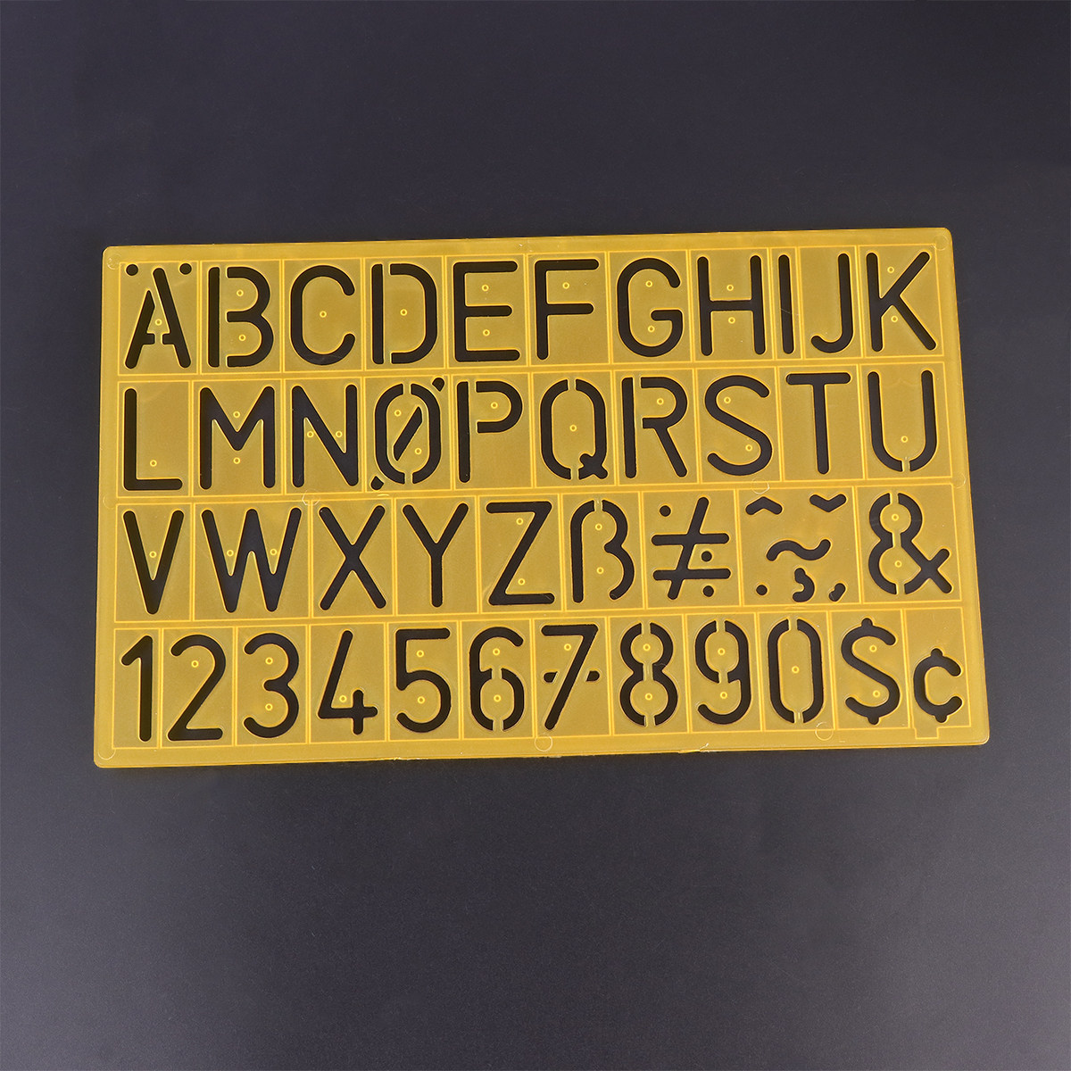 4Pcs Plastic Graffiti Rulers A - đánh giá và giá Kids Education Template