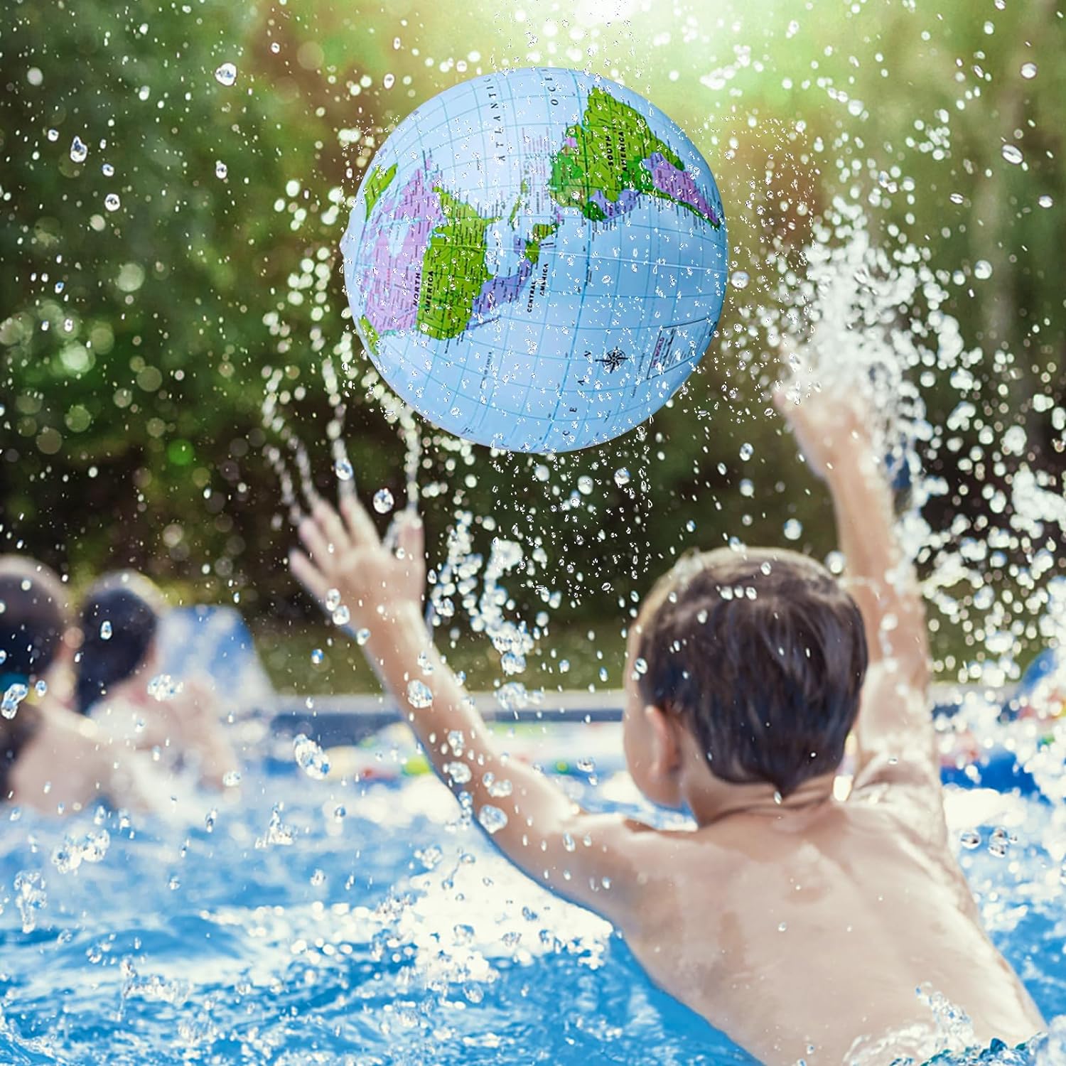 1/2/4 PCS Inflatable Globe Blo - đánh giá và giá Educational Globe For Kids