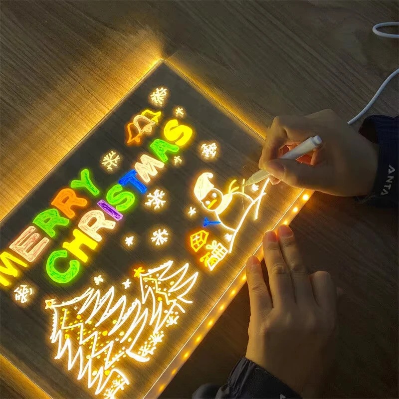 Magic Glow Kids Drawing Board: - đánh giá và giá Kids Education Fun