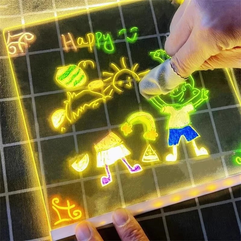 Magic Glow Kids Drawing Board: - đánh giá và giá Kids Education Fun