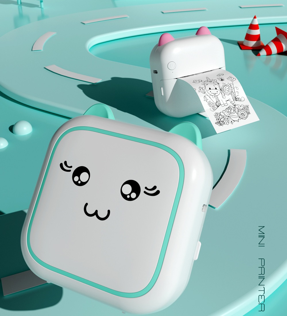 Portable Mini Cartoon Thermal  - đánh giá và giá Kids Education Questions