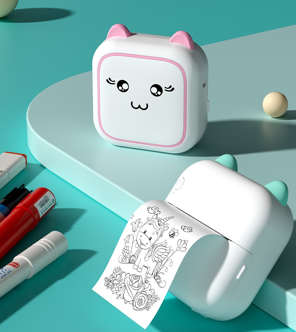 Portable Mini Cartoon Thermal  - đánh giá và giá Kids Education Questions