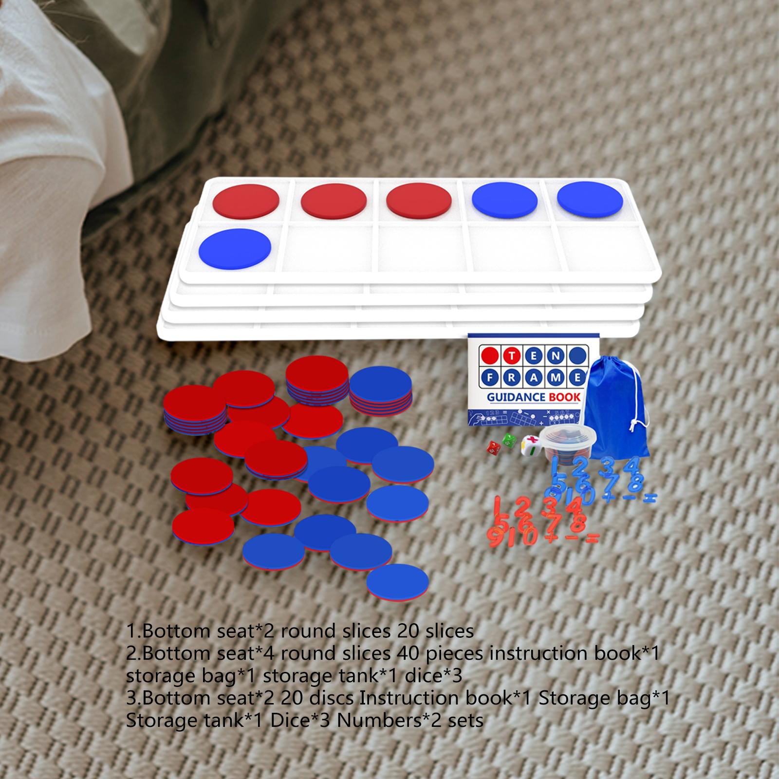 Giant Ten Frames Set Math Tool - đánh giá và giá Math Manipulative Set