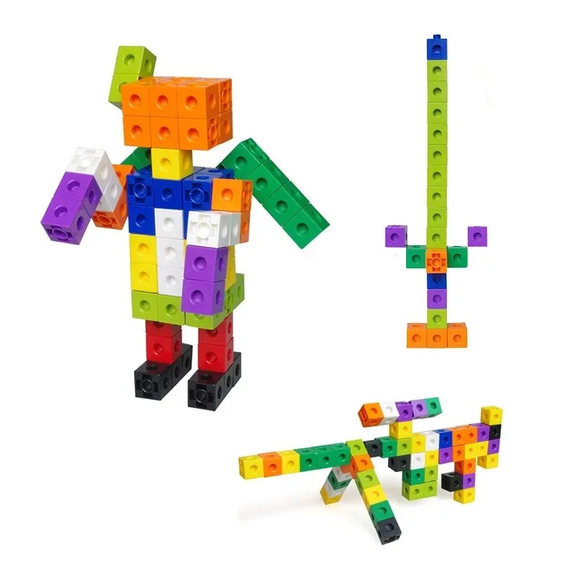 Math link Cubes Set of 100 Cub - đánh giá và giá Math Manipulative Set