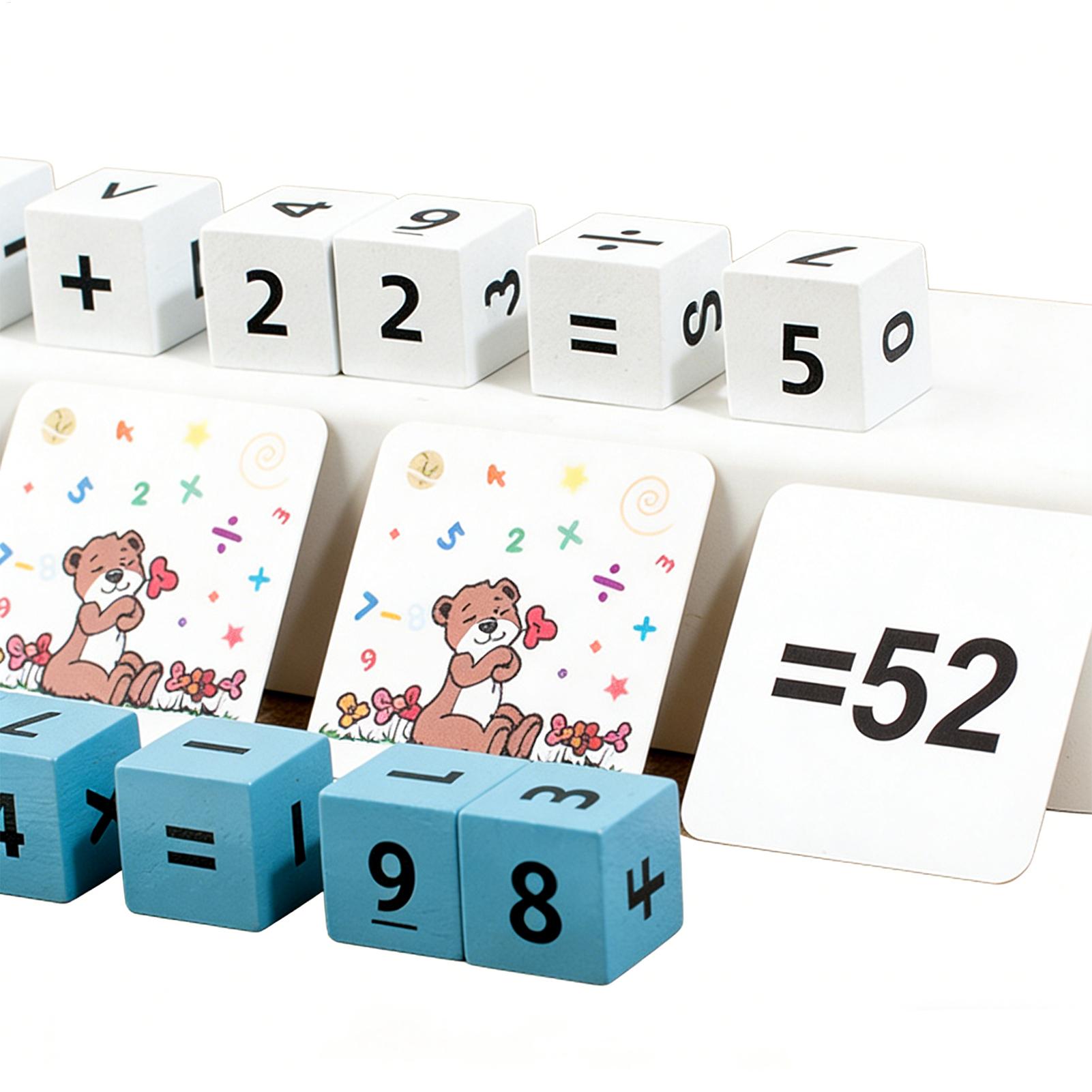 Wooden Numbers Blocks Puzzle M - đánh giá và giá Math Manipulative Set