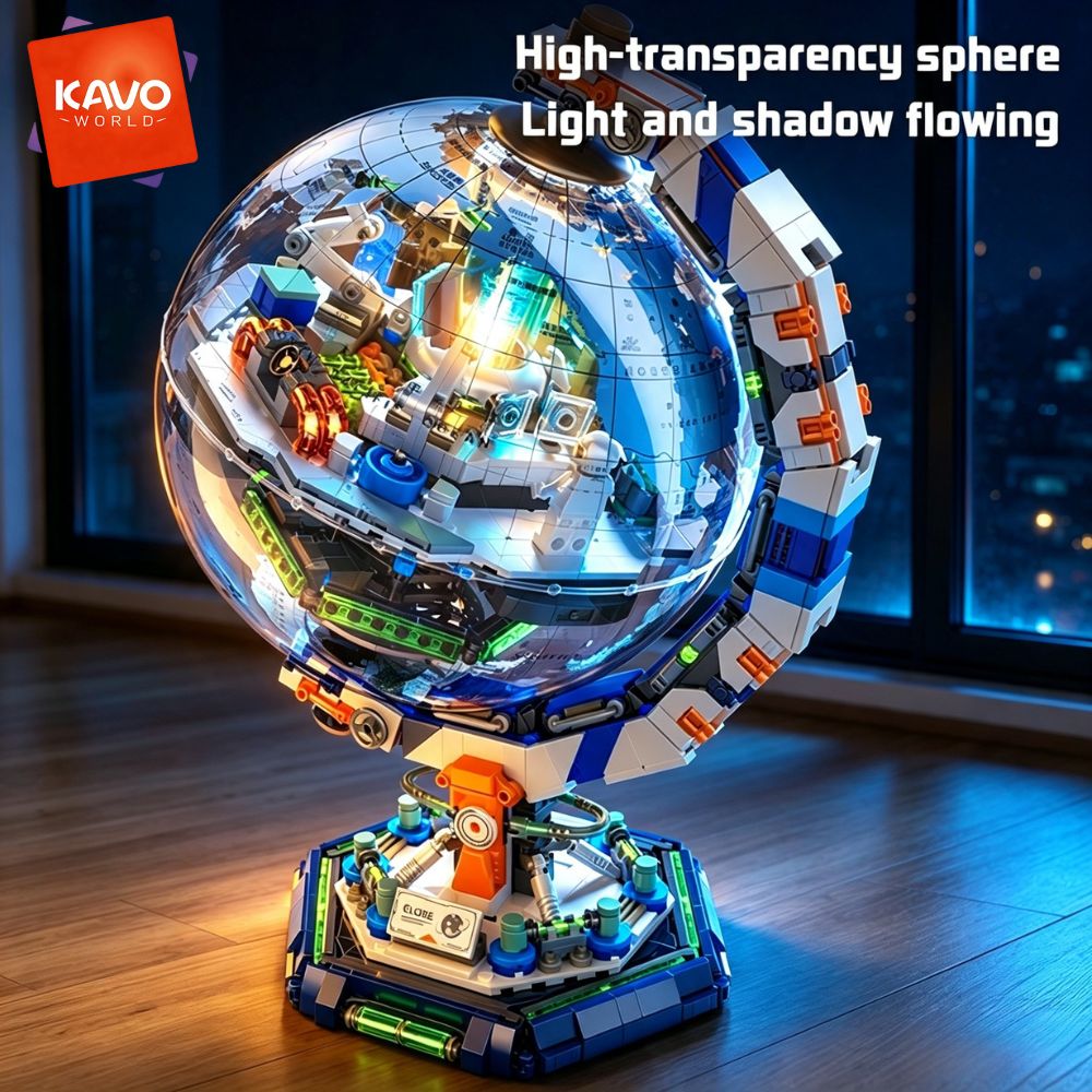 KAVOWORLD 1793pcs Space Statio - đánh giá và giá Globe Interactive Light