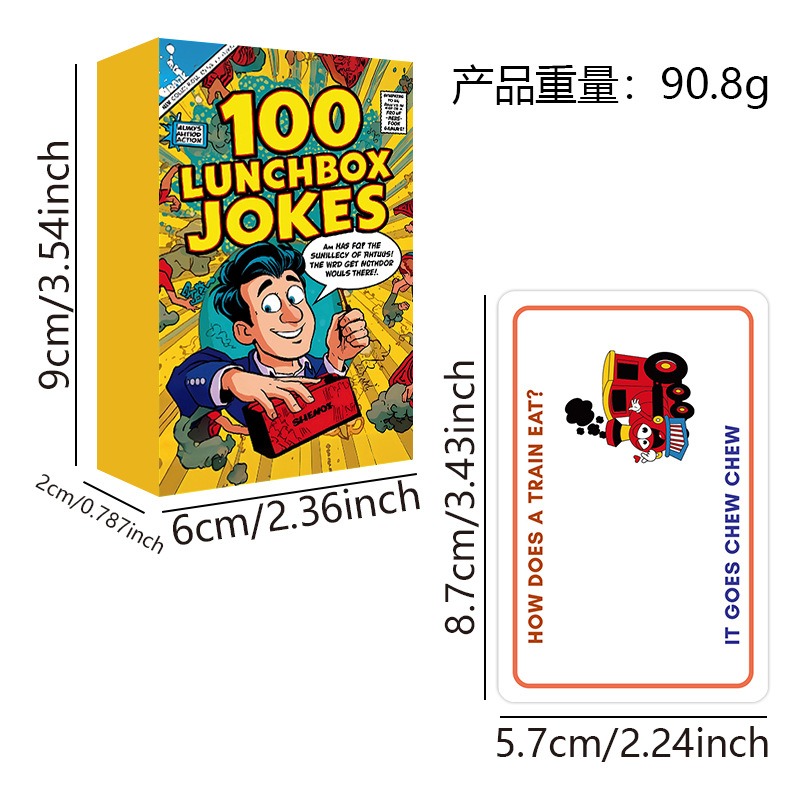 100 Lunchbox Jokes Cards Funny - đánh giá và giá Kids Education Questions