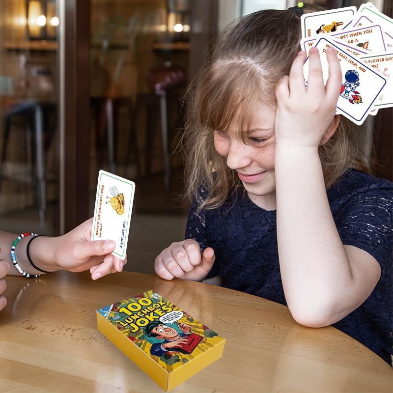 100 Lunchbox Jokes Cards Funny - đánh giá và giá Kids Education Questions