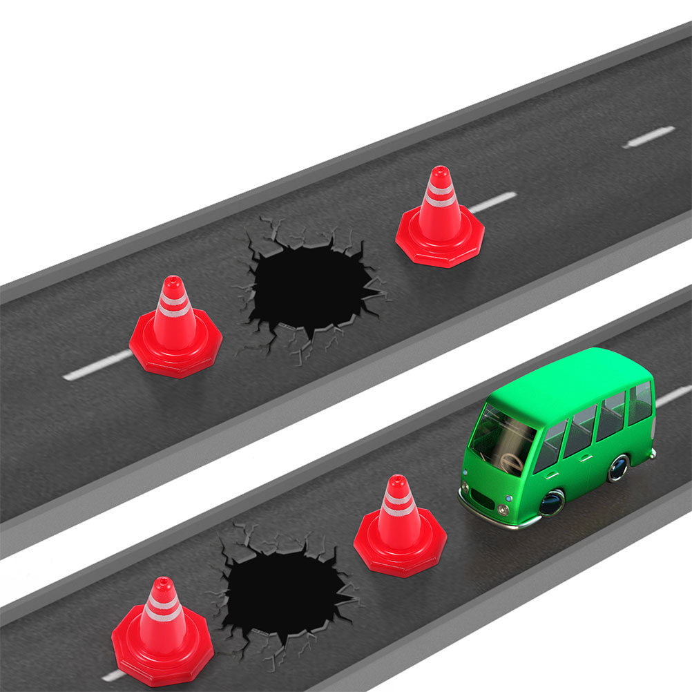 24Pcs Mini Traffic Cones Red P - đánh giá và giá Kid Educational