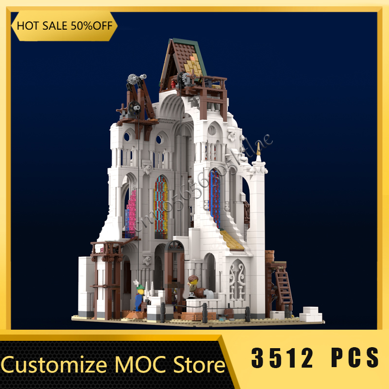 3512 PCS Medieval Construction - đánh giá và giá Kids Education Sites
