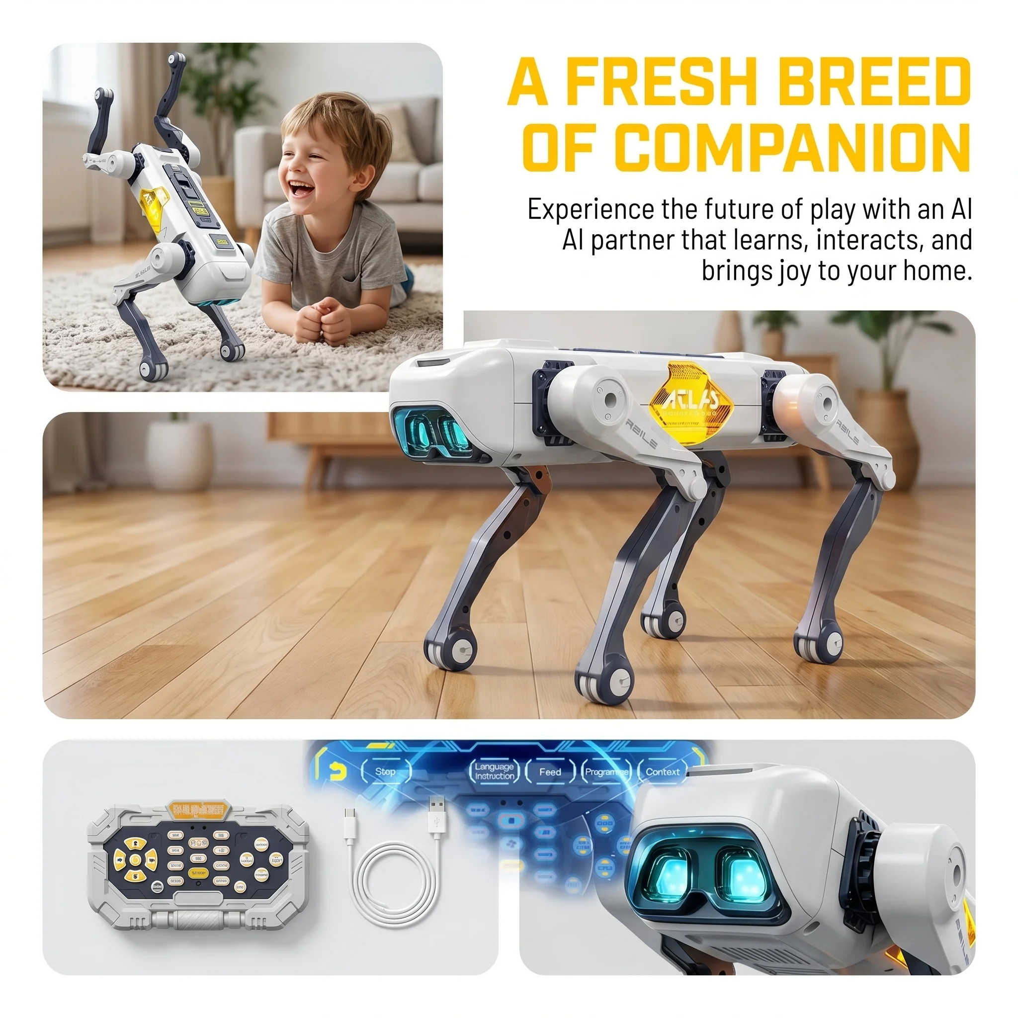 AI Smart Robot Dog, Voice & AP - đánh giá và giá Kid Educational