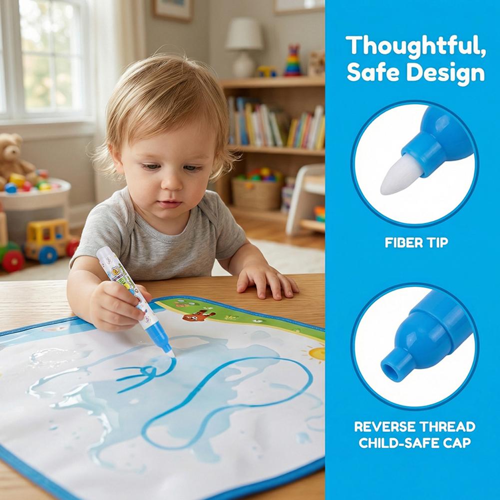 Magic Water Paintbrush for Kid - đánh giá và giá Kids Education Tips