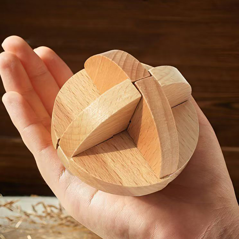 Classic Lu Ban ball Wooden Bra - đánh giá và giá Kids Education Fun