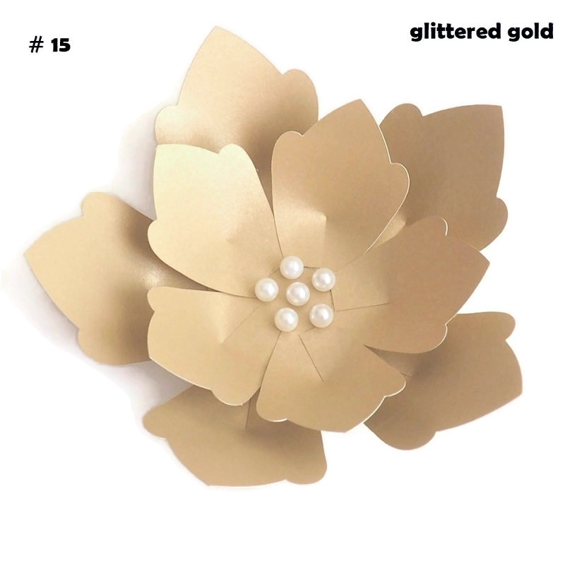 DIY HandCraft 3D Paper Flowers - đánh giá và giá Kids Education Template